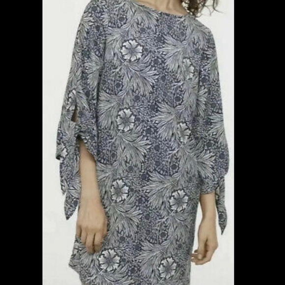 Limited Edition Blue Cornflower William Morris x H&M tunic dress US2 - Picture 3 of 12